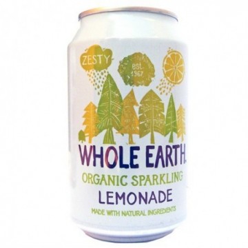 Refresco de limón ecológico 330 ml de Whole Earth - Ecoalimentaria