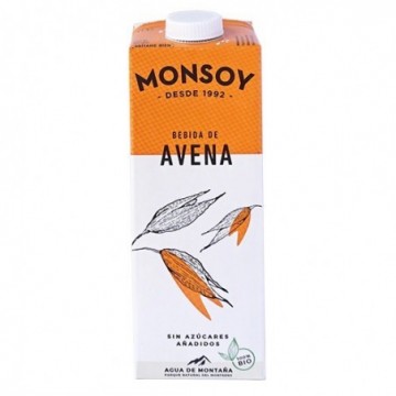 Bebida de avena ecológica 1 l de Monsoy - Ecoalimentaria