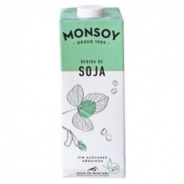 Bebida de soja ecológica 1 l de Monsoy - Ecoalimentaria