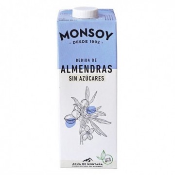 Bebida de almendras ecológica 1 l de Monsoy - Ecoalimentaria