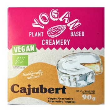 Cajubert queso vegano ecológico 90 g - Ecoalimentaria