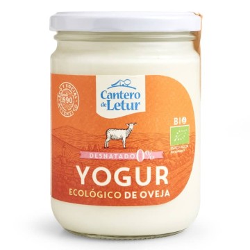 Yogur de oveja desnatado