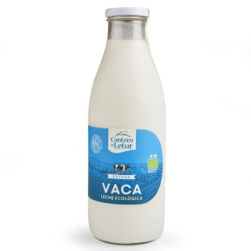 Leche de vaca entera bio 1 l Cantero de Letur - Ecoalimentaria