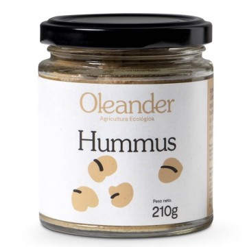 Hummus ecológico 210 g de Oleander - Ecoalimentaria