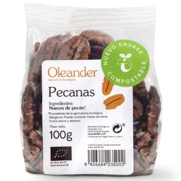 Pecanas ecológicas 100 g de Oleander - Ecoalimentaria