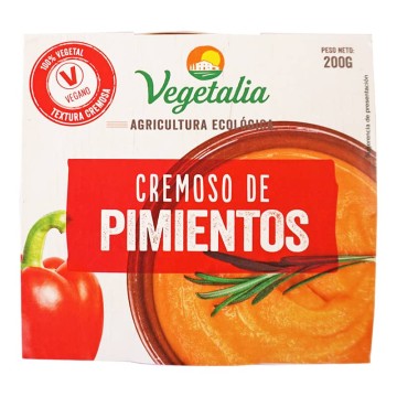 Cremós de pebrots ecològic 200 g de Vegetalia - Ecoalimentaria