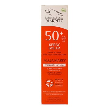 Spray solar Alga Maris SPF 50 bio 100 ml de Laboratoires de Biarritz