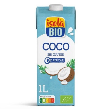 Beguda de coco ecològica 1 l d'Isola Bio - Ecoalimentaria