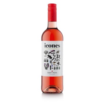 Icones rosado ecológico 75 cl de Albet i Noya - Ecoalimentaria