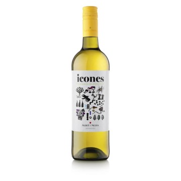 Icones blanc ecològic 75 cl d'Albet i Noya - Ecoalimentaria